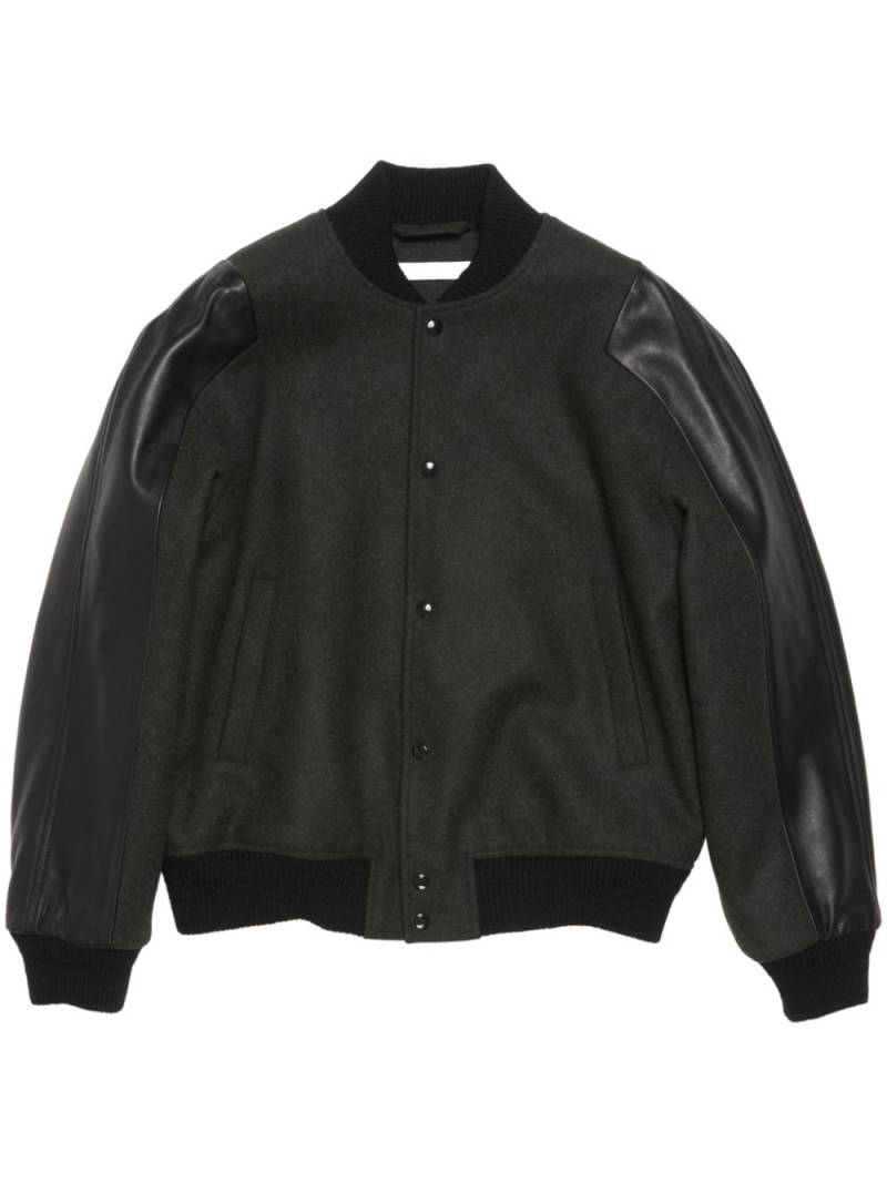 Acne Studios wool-blend bomber jacket - Black von Acne Studios