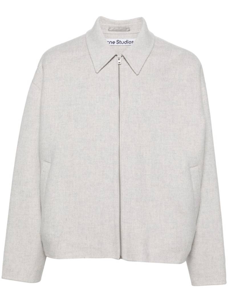 Acne Studios wool shirt jacket - Grey von Acne Studios