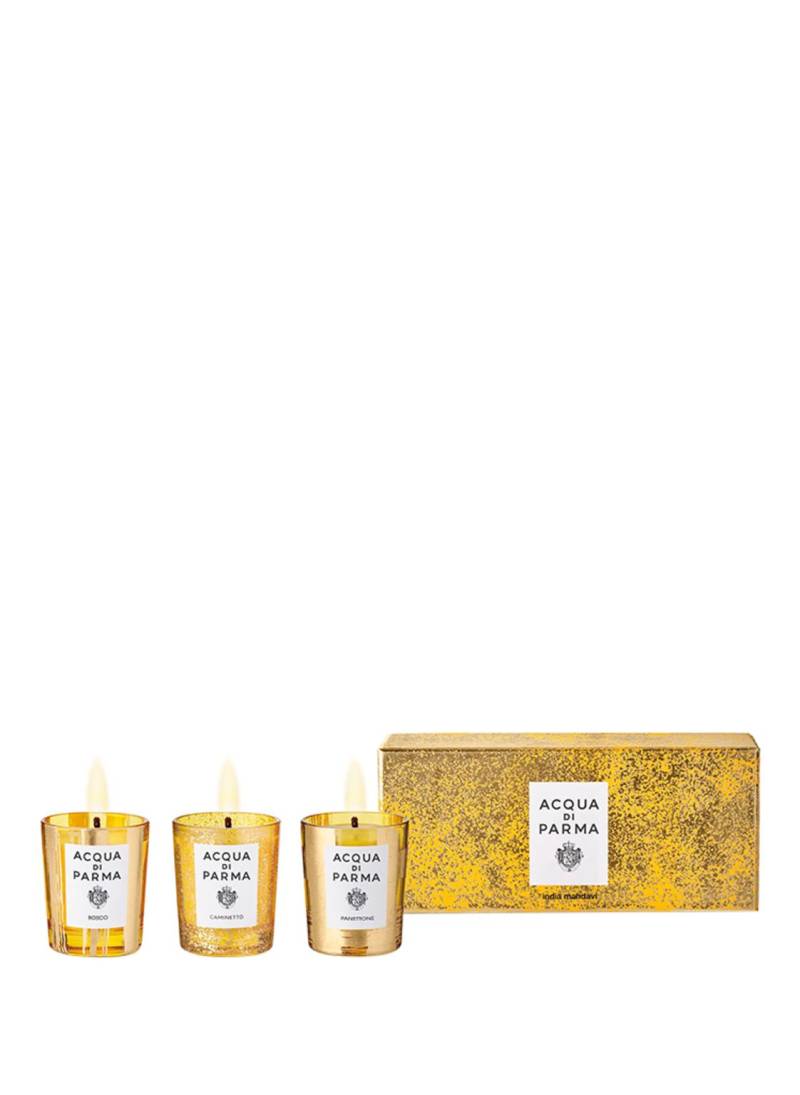 Acqua Di Parma Holiday Candle Trio Duftkerzen-Set 210 g von Acqua Di Parma