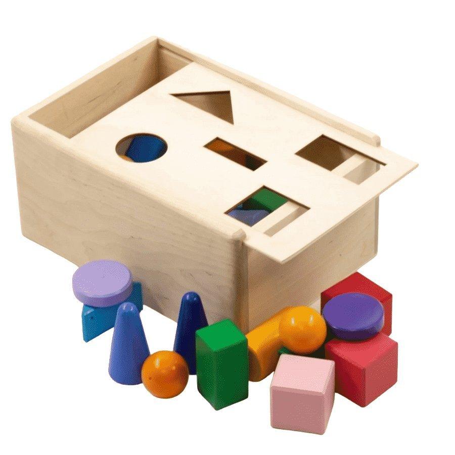 Activity-board - Holzsortierer, farbig stapelbar Spielzeug Geometrisch, One Size, Multicolor von Activity-board