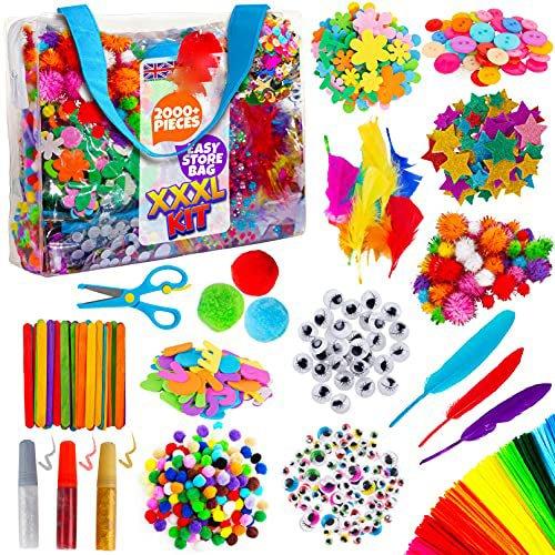 Stück Handwerk Set Kinder Kunst Diy Handwerk Fall, Handwerk Für Kinder In Aufbewahrungstasche Unisex Multicolor ONE SIZE von Activity-board