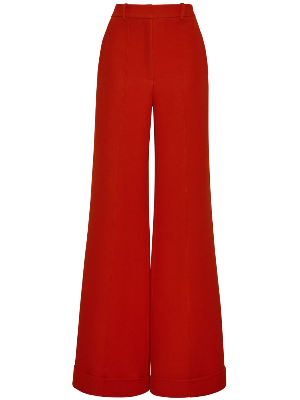 Adam Lippes Deeda wide-leg trousers - Red von Adam Lippes