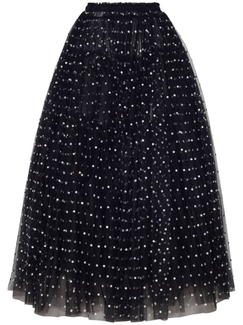 Adam Lippes Fumee maxi skirt - Black von Adam Lippes