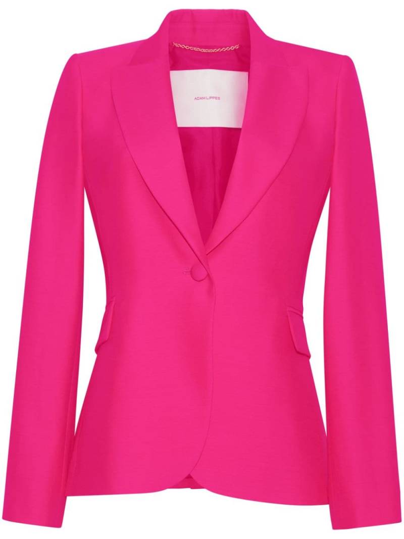 Adam Lippes Gazar wool-blend blazer - Pink von Adam Lippes