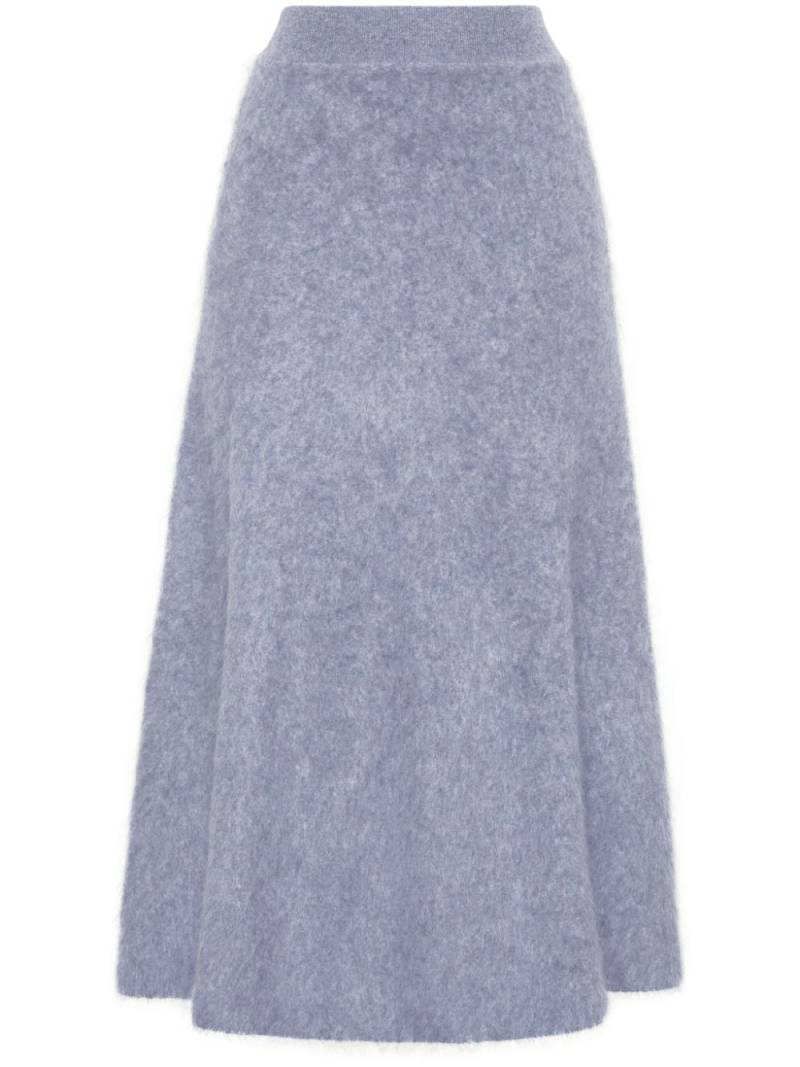 Adam Lippes Muriel maxi skirt - Grey von Adam Lippes