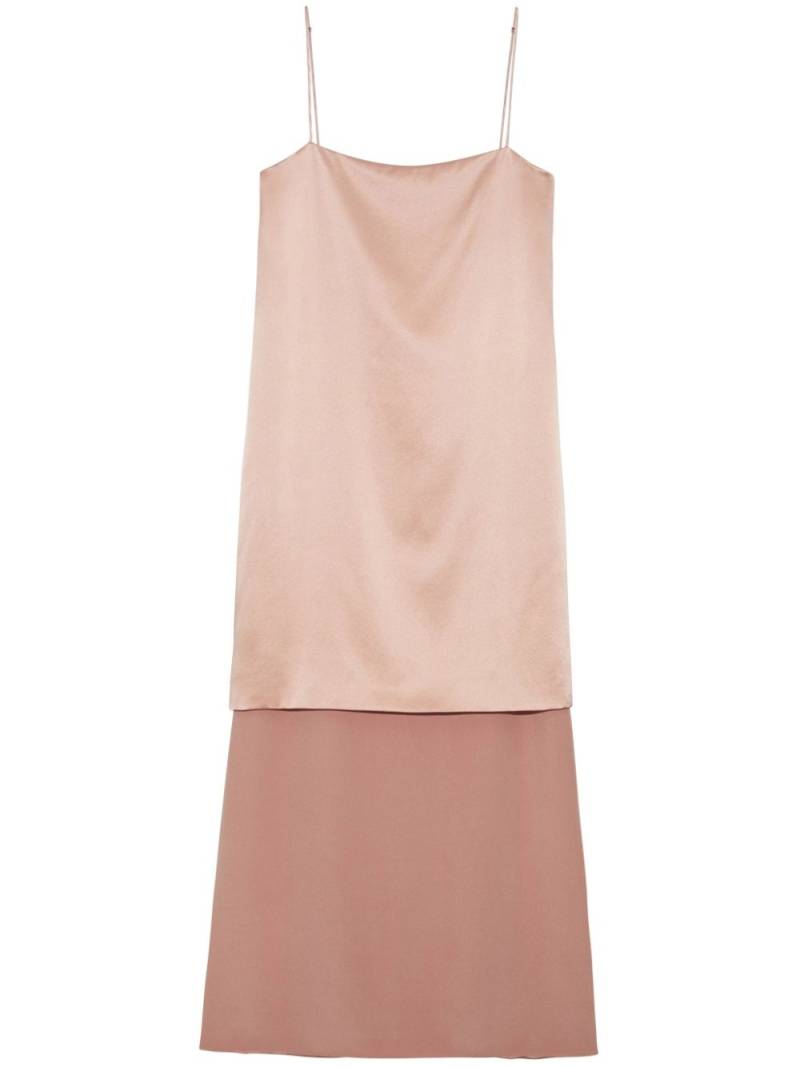 Adam Lippes Nina midi dress - Pink von Adam Lippes