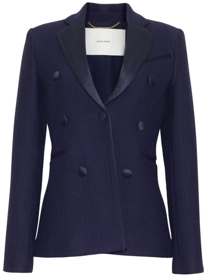 Adam Lippes Spencer blazer - Blue von Adam Lippes