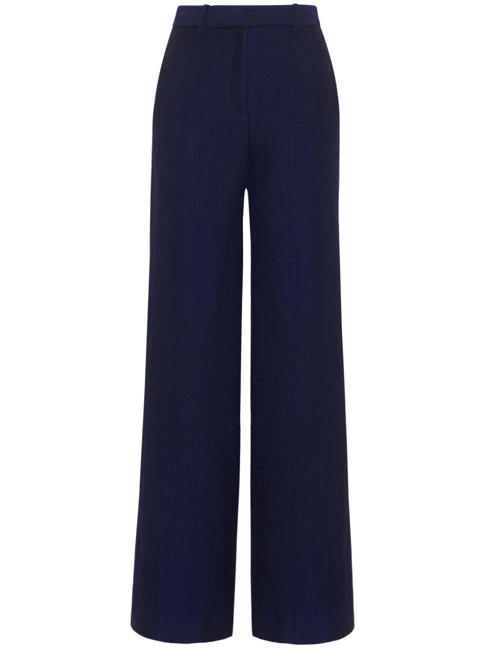 Adam Lippes pintucked trousers - Blue von Adam Lippes