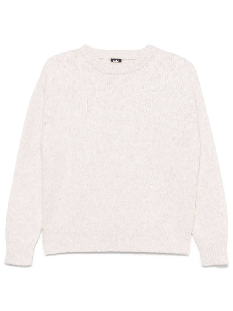 Add crew-neck sweater - White von Add