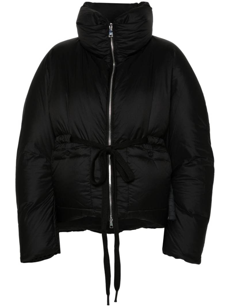 Add hooded puffer jacket - Black von Add