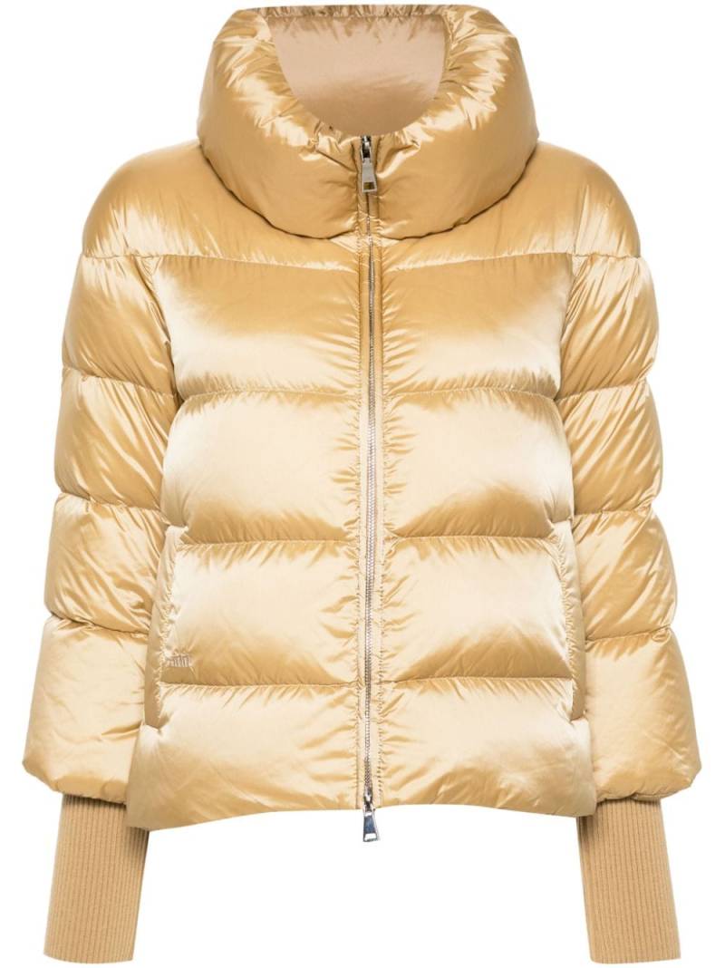 Add quilted puffer jacket - Gold von Add