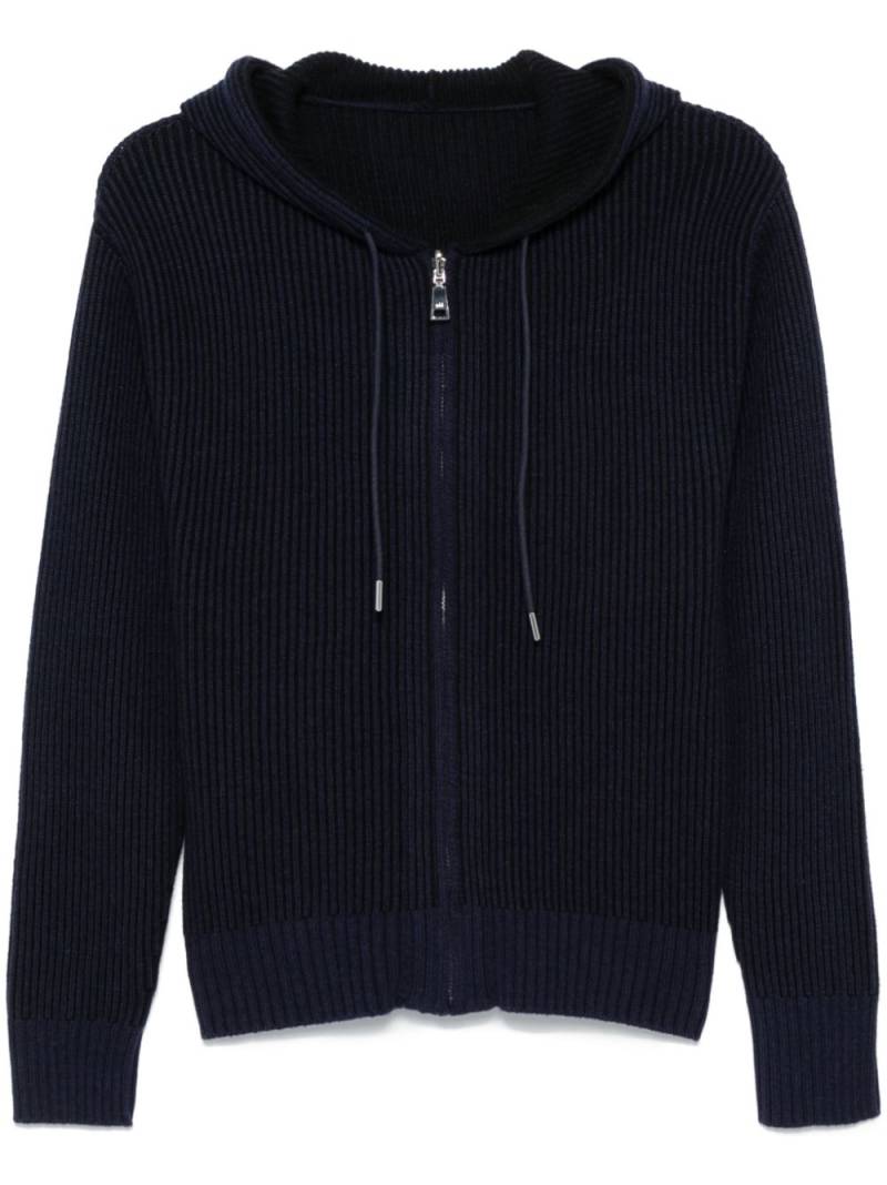 Add ribbed cardigan - Blue von Add