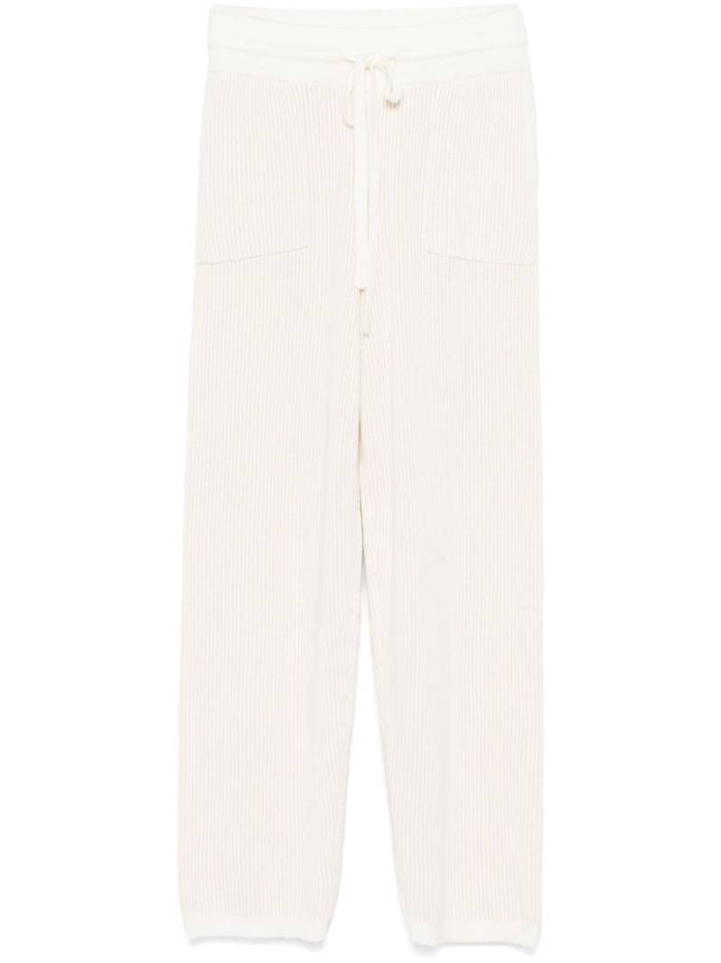 Add ribbed-knit trousers - Neutrals von Add