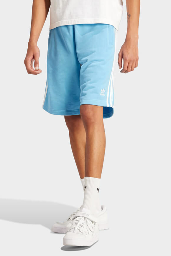 Adidas Originals 3-Stripes Sweatshorts | Semi Blue Burst | Herren  | L von Adidas Originals