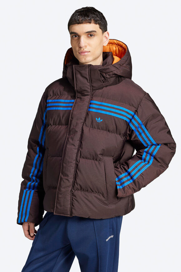 Adidas Originals 70S Premium Puffer Daunenjacke | Shadow Brown | Herren  | L von Adidas Originals