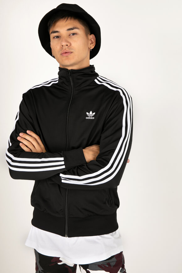 Adidas Originals Adicolor Classics Firebird Oversize Trainingsjacke | Black | Herren  | L von Adidas Originals