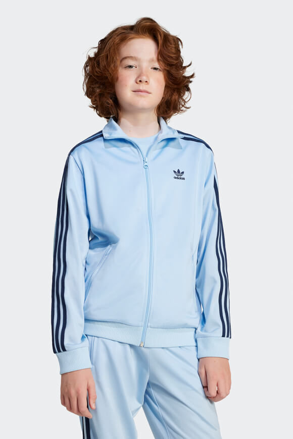 Adidas Originals Adicolor Firebird Oversize Trainingsjacke | Clear Sky | Jungen  | 152 von Adidas Originals