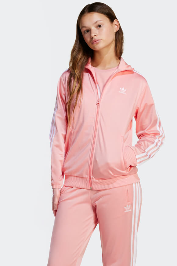 Adidas Originals Adicolor Firebird Oversize Trainingsjacke | Semi Pink Spark | Mädchen  | 158 von Adidas Originals