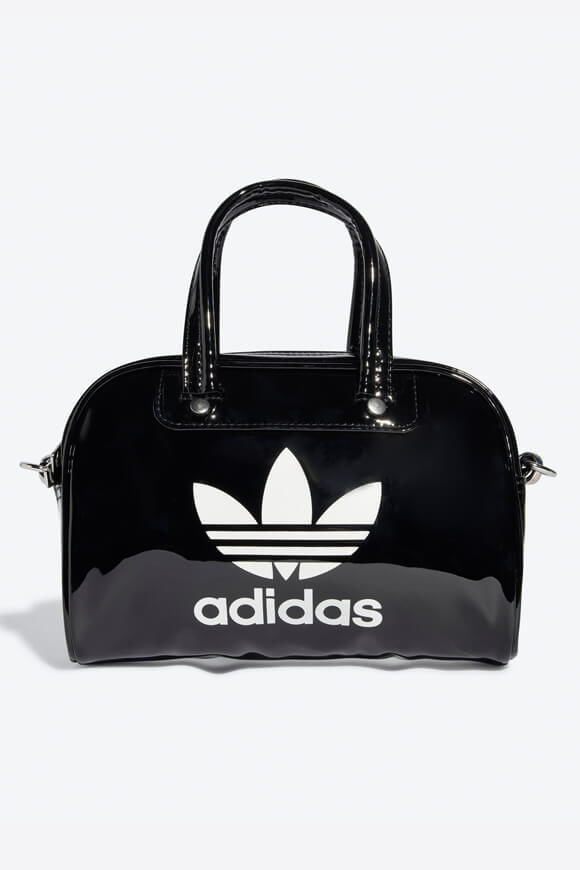 Adidas Originals Adicolor Lack Hand- / Umhängetasche | Black + White | Damen  | Einheitsgroesse von Adidas Originals