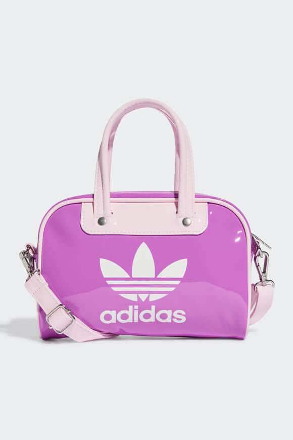 Adidas Originals Adicolor Lack Hand- / Umhängetasche | Purple Burst + White | Damen  | Einheitsgroesse von Adidas Originals