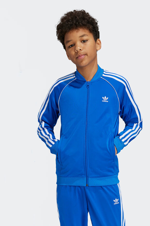 Adidas Originals Adicolor Superstar Trainingsjacke | Blue | Jungen  | 152 von Adidas Originals