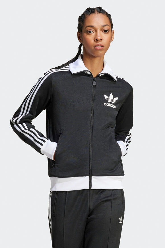 Adidas Originals Beckenbauer Trainingsjacke | Black | Damen  | L von Adidas Originals