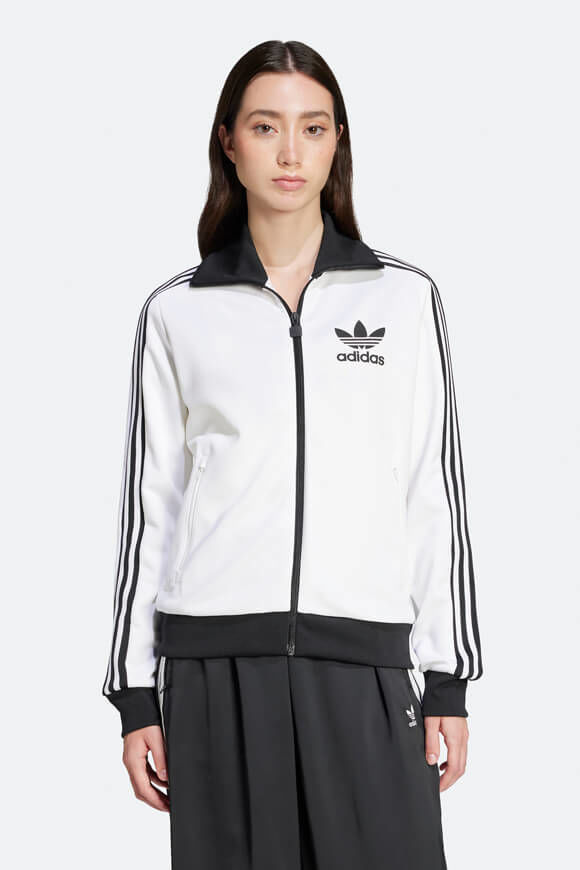 Adidas Originals Beckenbauer Trainingsjacke | White | Damen  | L von Adidas Originals