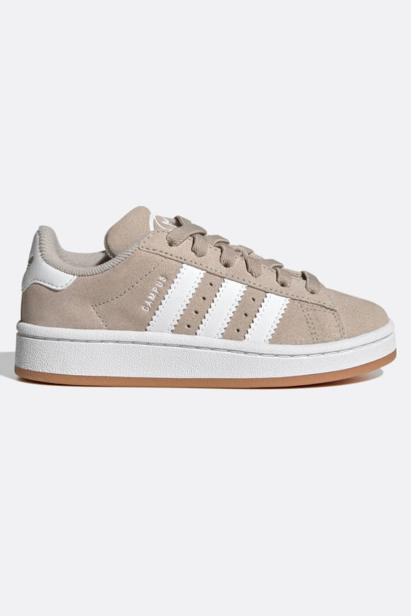 Adidas Originals Campus 00s Kids Sneaker | Wonder Beige + Cloud White + Gum | Jungen  | EU30 von Adidas Originals