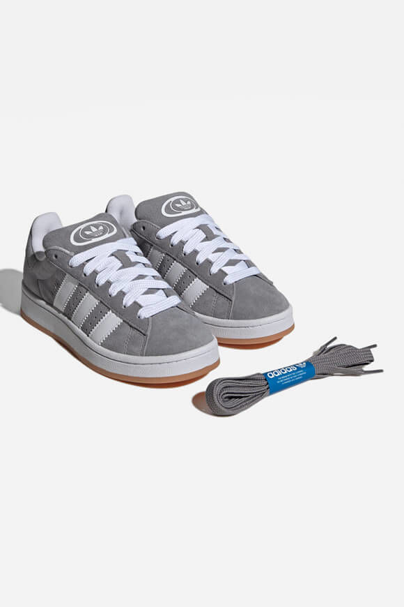 Adidas Originals Campus 00s Sneaker | Grey Three + Cloud White | Jungen  | EU35.5 von Adidas Originals