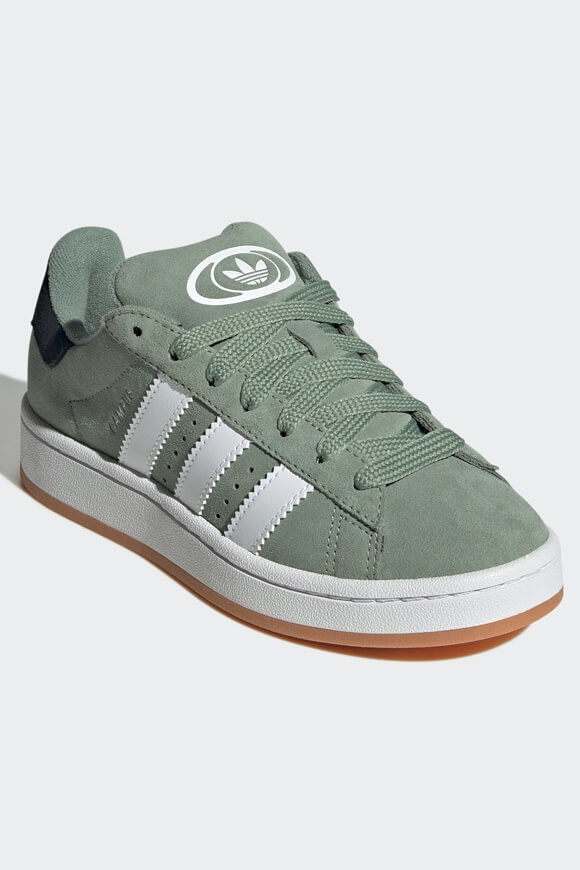 Adidas Originals Campus 00s Sneaker | Silver Green + Footwear White + Gum | Jungen | EU40 Adidas Originals Campus 00s Sneaker | Silver Green + Footwear White + Gum | Jungen | EU40 von Adidas Originals