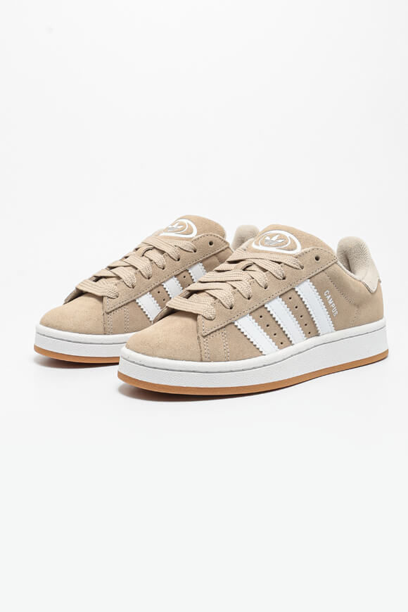 Adidas Originals Campus 00s Sneaker | Wonder Beige + Cloud White + Gum | Jungen  | EU35 1/2 von Adidas Originals