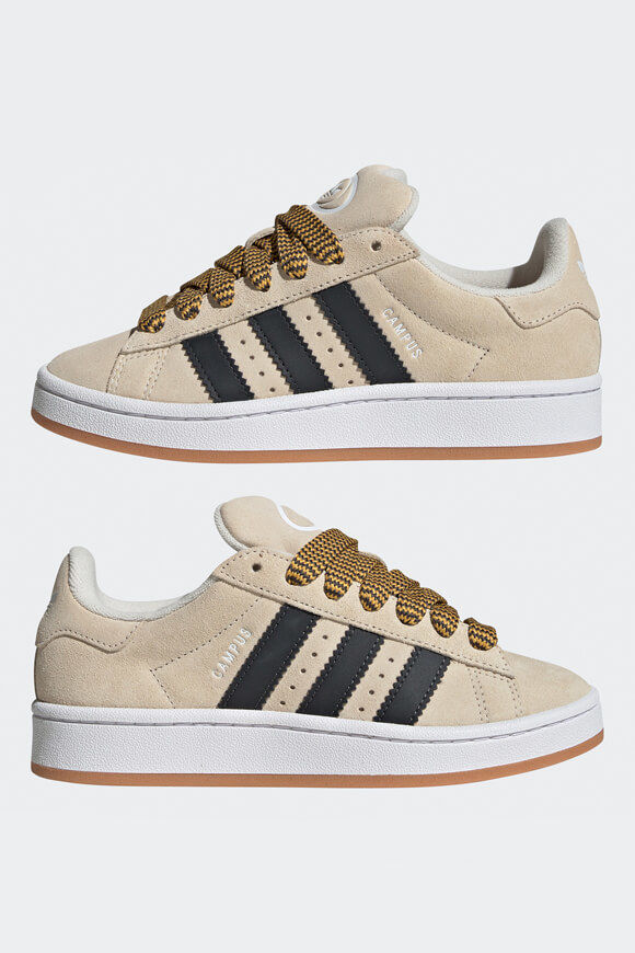Adidas Originals Campus 00s Sneaker | Wonder White + Carbon + Footwear White | Jungen | EU40 Adidas Originals Campus 00s Sneaker | Wonder White + Carbon + Footwear White | Jungen | EU40 von Adidas Originals