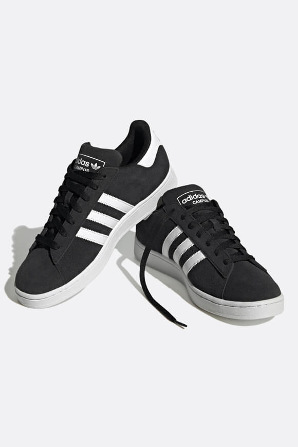 Adidas Originals Campus 2 Sneaker | Core Black + Footwear White + Gold Metallic | unisex  | EU36 2/3 von Adidas Originals