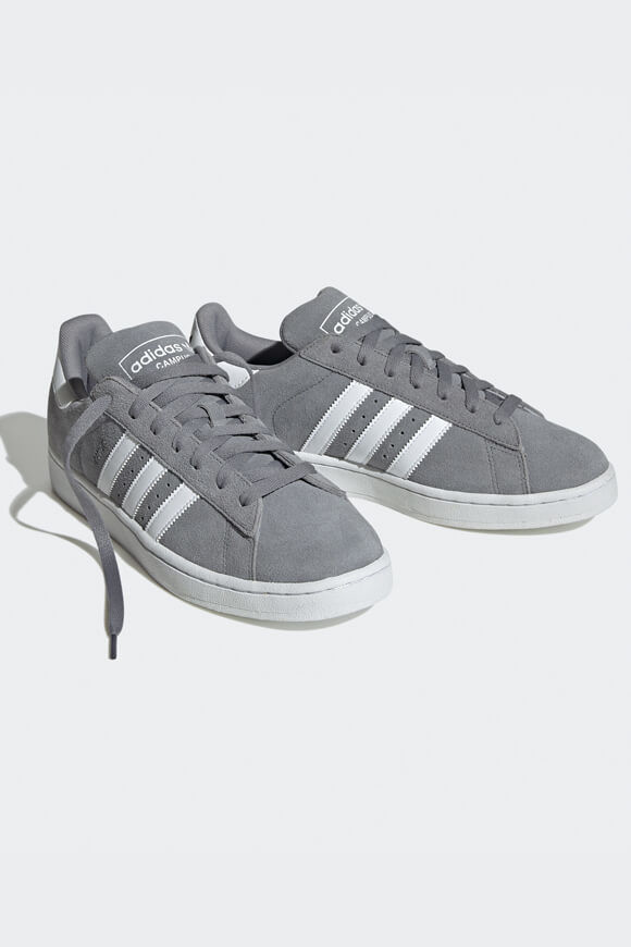 Adidas Originals Campus 2 Sneaker | Grey + Footwear White + Core Black | unisex  | EU38 von Adidas Originals