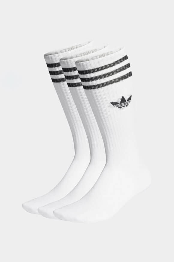 Adidas Originals Dreierpack Socken | White | unisex  | EU37-39 von Adidas Originals