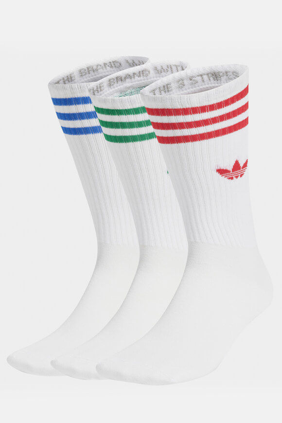 Adidas Originals Dreierpack Socken | White | unisex  | EU37-39 von Adidas Originals