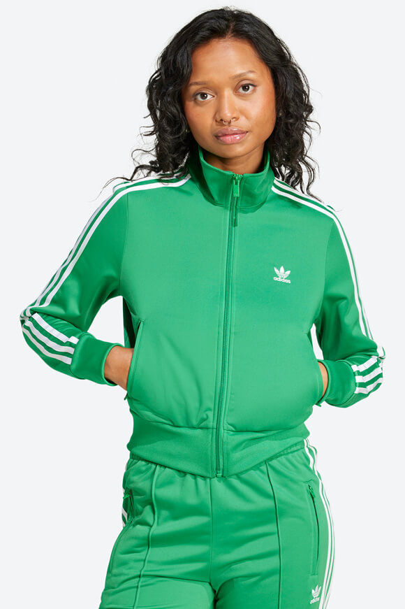 Adidas Originals Firebird Oversize Trainingsjacke | Green | Damen  | M von Adidas Originals