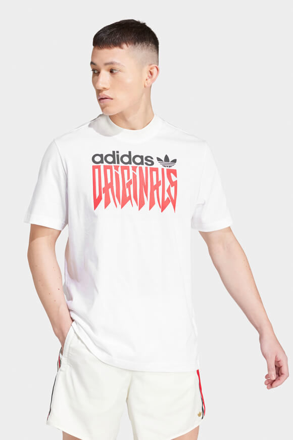 Adidas Originals GRFX Oversize T-Shirt | White | Herren  | S von Adidas Originals