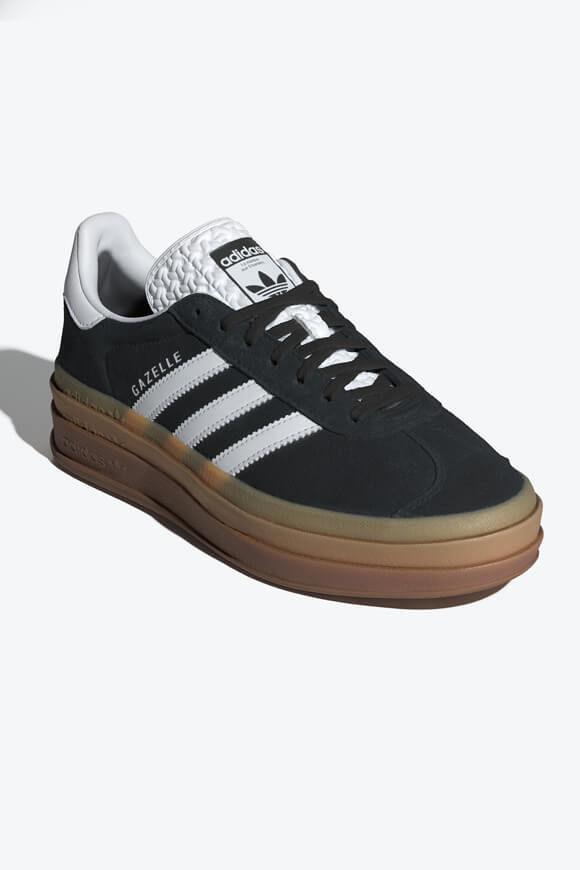 Adidas Originals Gazelle Bold Plateau Sneaker | Core Black + Footwear White | Damen  | EU37 1/3 von Adidas Originals