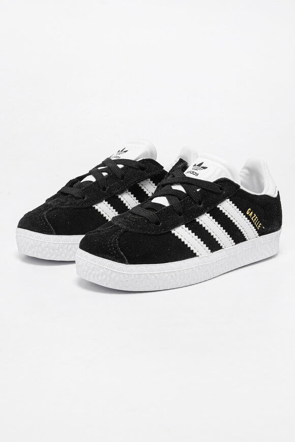 Adidas Originals Gazelle CF Baby Sneaker | Core Black + Cloud White | Baby  | EU26 von Adidas Originals