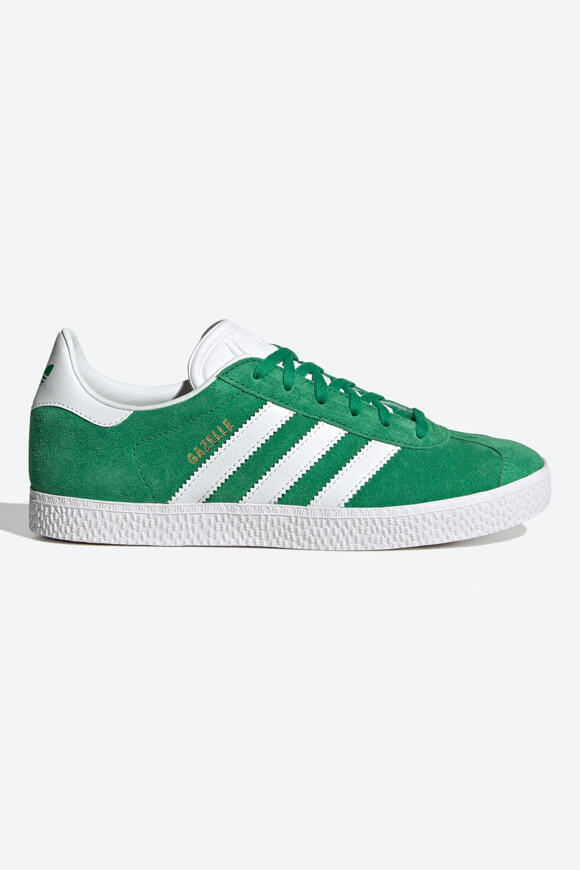 Adidas Originals Gazelle Sneaker | Green + Footwear White + Gold Metallic | Jungen  | EU36 2/3 von Adidas Originals