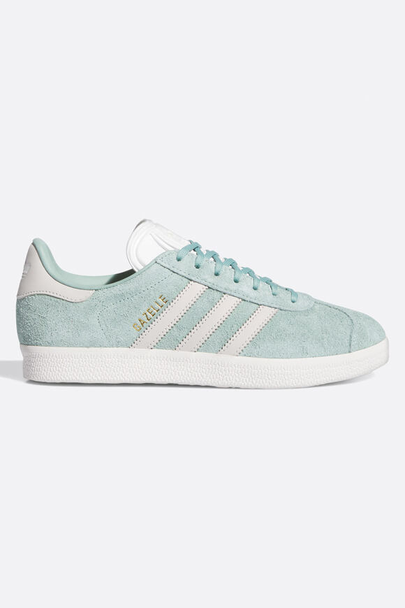 Adidas Originals Gazelle Sneaker | Hazy Green + Off White + Footwear White | Damen  | EU36 2/3 von Adidas Originals