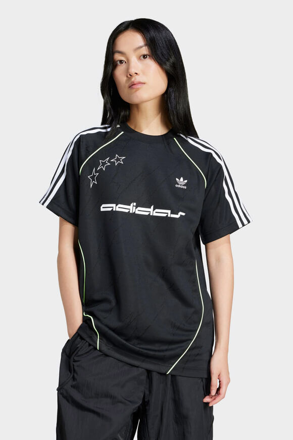 Adidas Originals Jersey T-Shirt | Black | Damen  | S von Adidas Originals