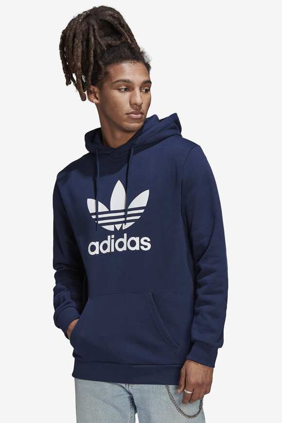 Adidas Originals Kapuzensweatshirt | Night Indigo | Herren  | M von Adidas Originals