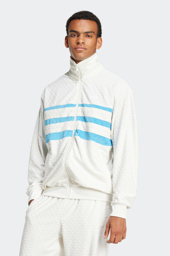 Adidas Originals Monogram Oversize Trainingsjacke | Cloud White | Herren  | L von Adidas Originals