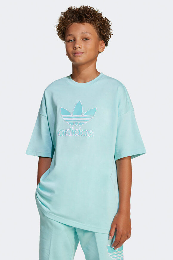 Adidas Originals Oversize T-Shirt | Semi Flash Aqua | Jungen | 152 Adidas Originals Oversize T-Shirt | Semi Flash Aqua | Jungen | 152 von Adidas Originals