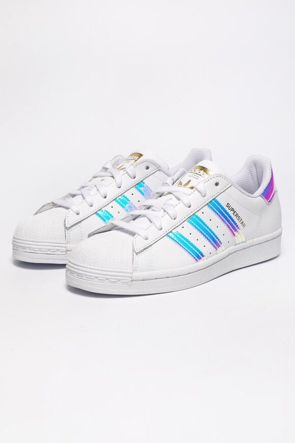 Adidas Originals Superstar Sneaker | Cloud White + Multicolor | Damen  | EU36 2/3 von Adidas Originals