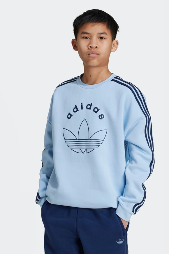 Adidas Originals Sweatshirt | Clear Sky | Jungen  | 152 von Adidas Originals