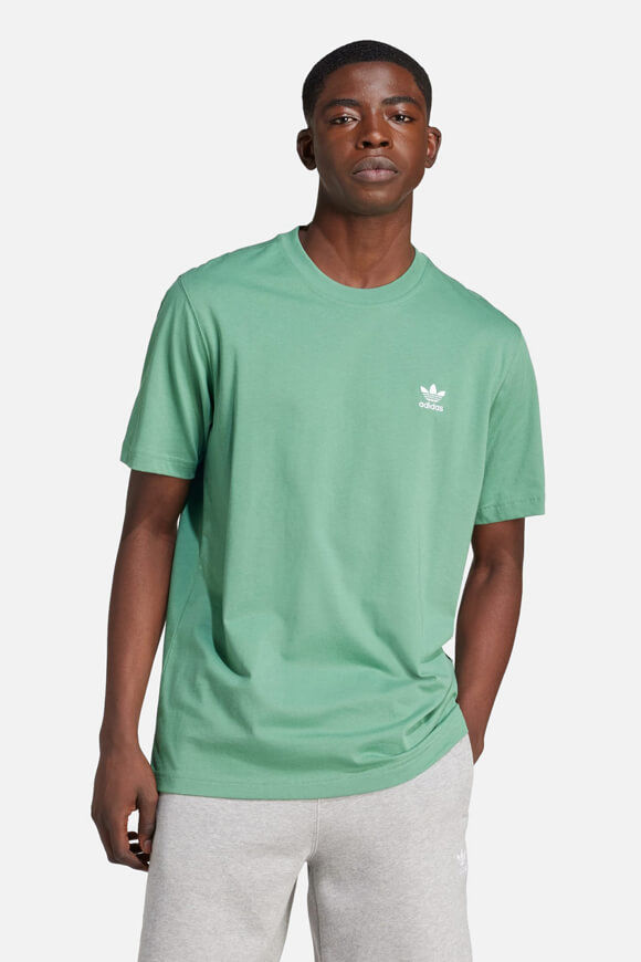 Adidas Originals Trefoil Essentials T-Shirt | Preloved Green | Herren  | S von Adidas Originals