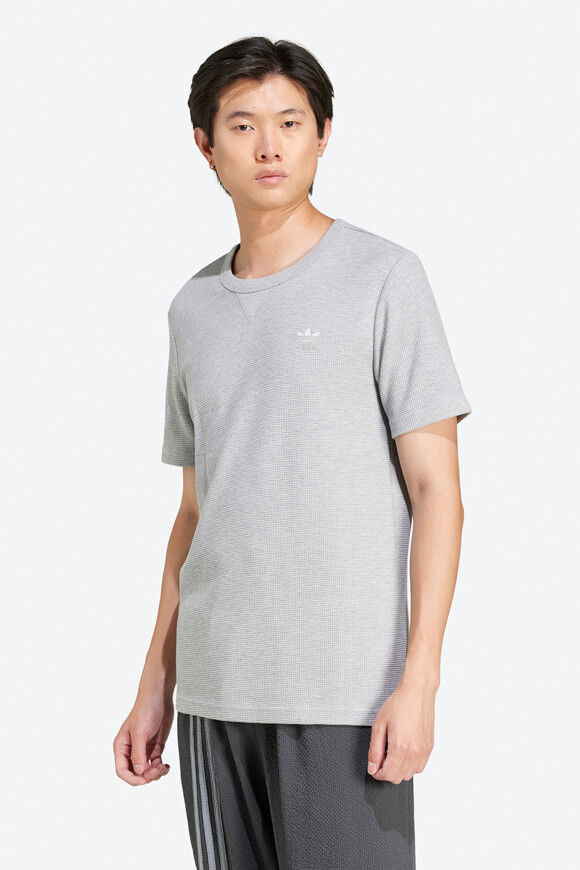 Adidas Originals T-Shirt mit Waffelstruktur | Medium Grey Heather | Herren | L Adidas Originals T-Shirt mit Waffelstruktur | Medium Grey Heather | Herren | L von Adidas Originals